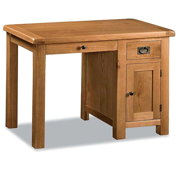 Zelah Oak Small Computer Desk