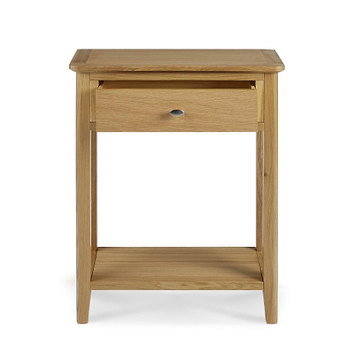 Alba Oak Telephone Table
