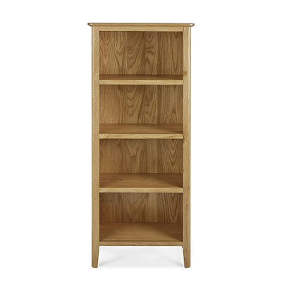 Alba Oak Slim Bookcase