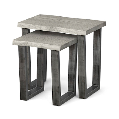 Soho Grey Nest of Tables