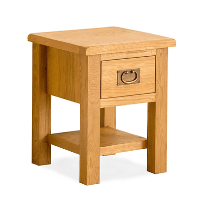 Lanner Oak Lamp Table