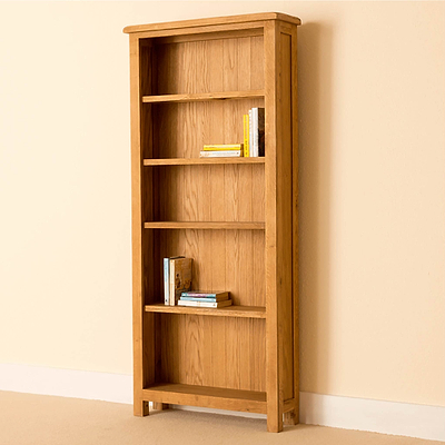 Lanner Oak Large Bookcase