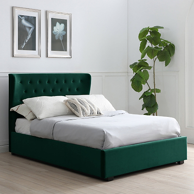 Richmond Velvet Ottoman Storage Bed Frame