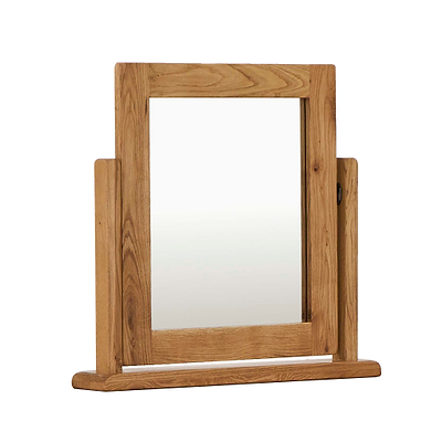 Zelah Oak Vanity Mirror
