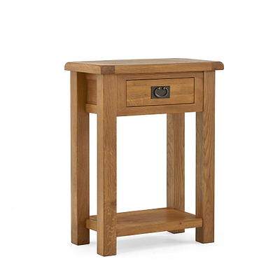 Zelah Oak Telephone Table