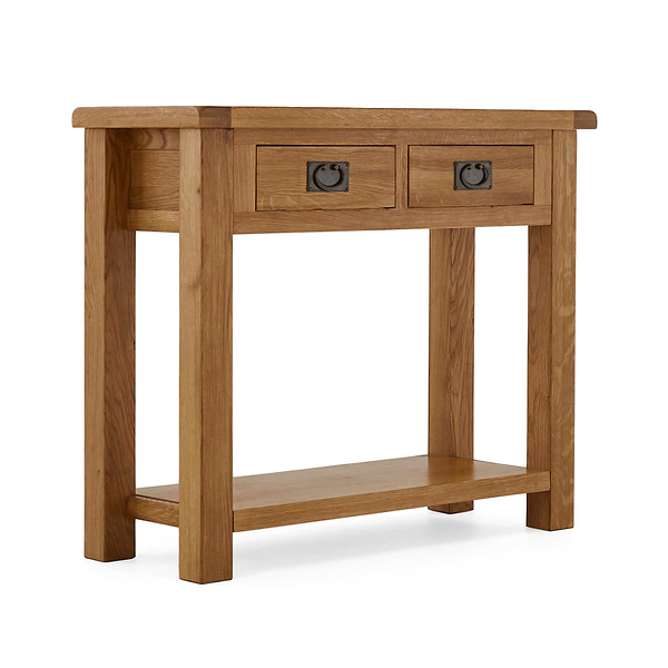Zelah Oak Console Table