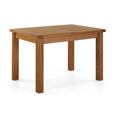 Zelah Oak 120-165cm Extending Dining Table