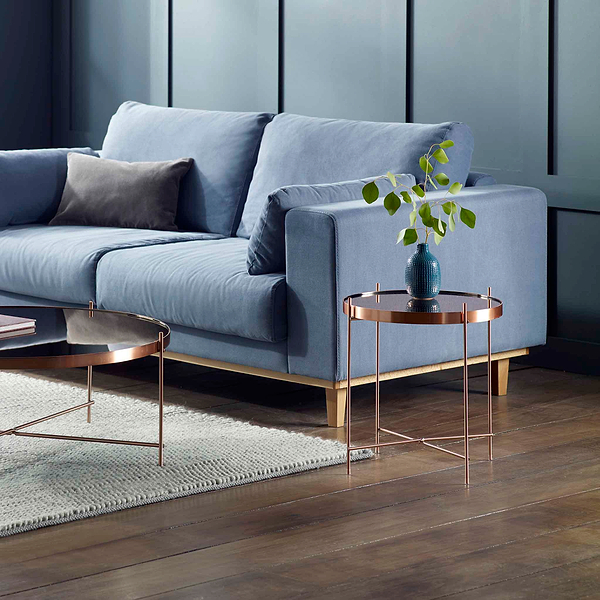 Arla Round Lamp Table