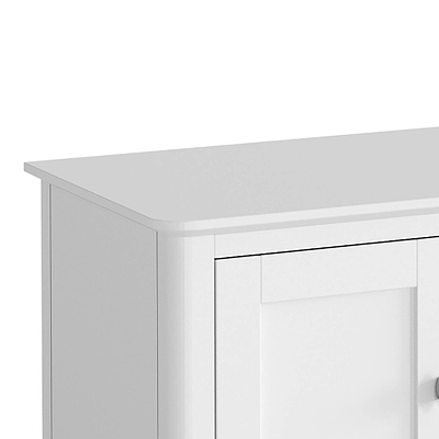 Chester White 120cm Large TV Stand