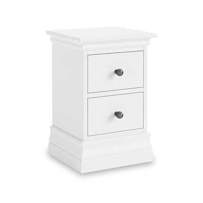 Porter 2 Drawer Narrow Bedside Table