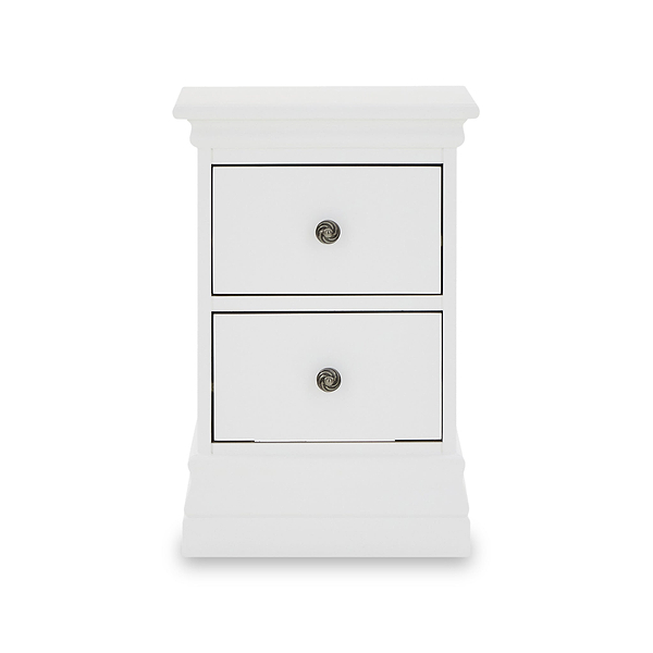 Porter 2 Drawer Narrow Bedside Table