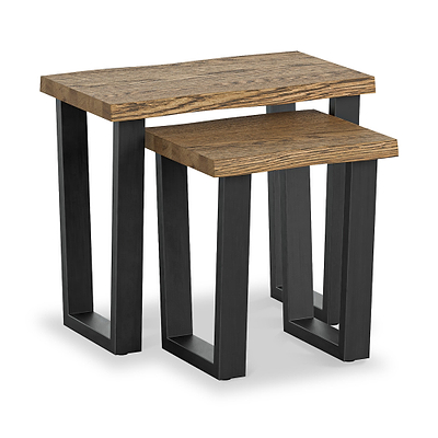 Isaac Oak Nest of Tables