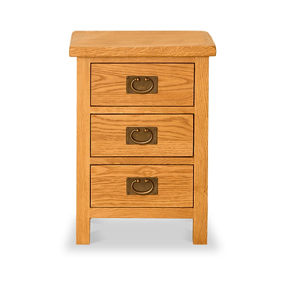 Lanner Oak Bedside Table