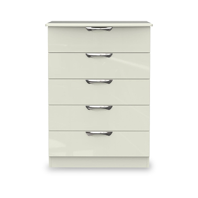 Beckett Gloss 5 Drawer Chest