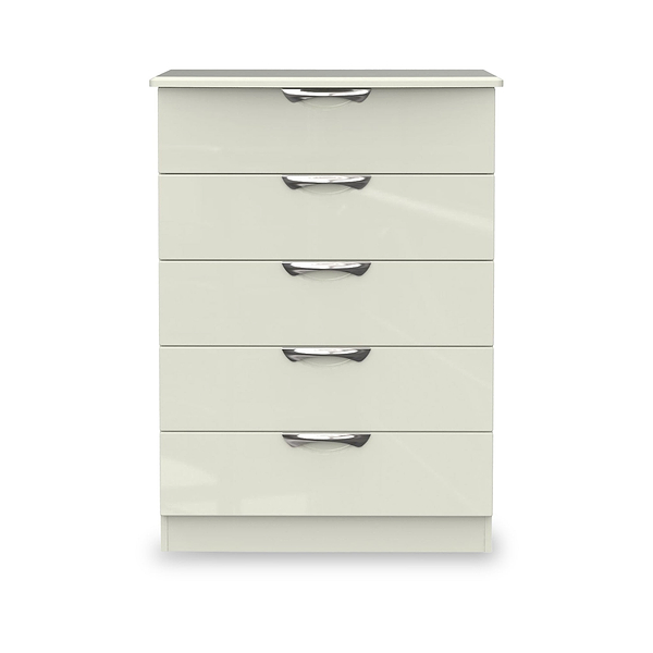 Beckett Gloss 5 Drawer Chest
