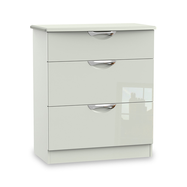 Beckett Gloss 3 Drawer Deep Chest