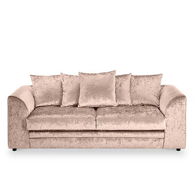 Tamara Crushed Velvet 3 Seater Sofa