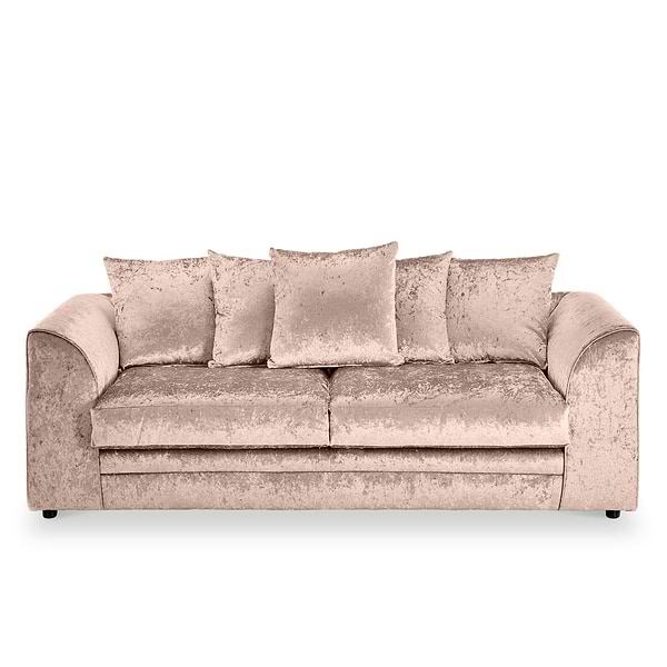 Tamara Crushed Velvet 3 Seater Sofa
