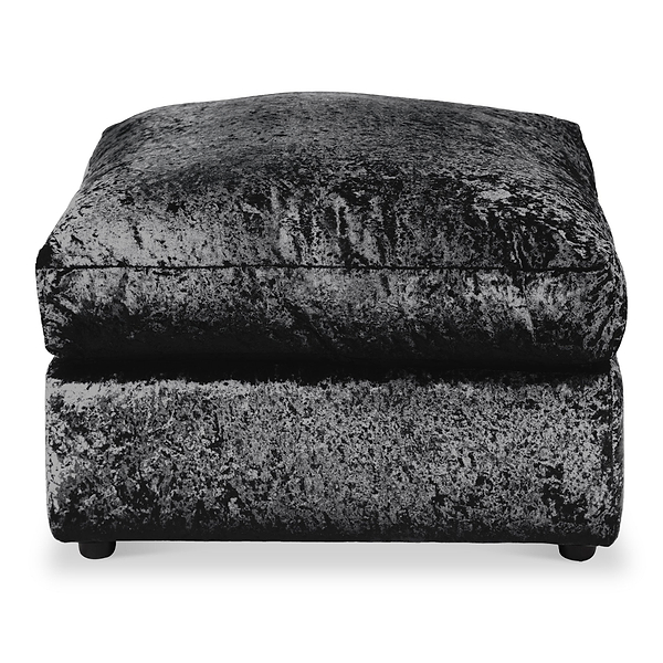 Tamara Crushed Velvet Footstool