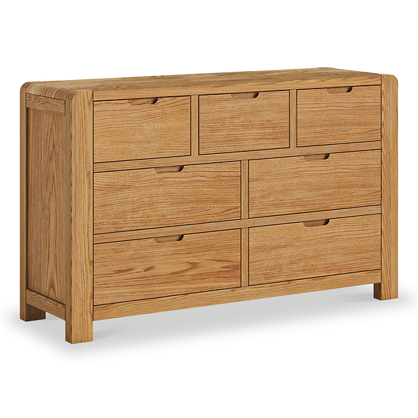 Harvey Oak 3 Over 4 Chest of Drawers