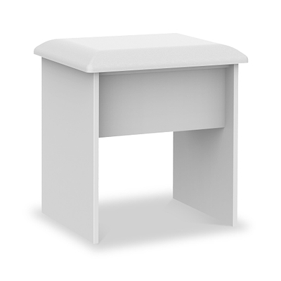 Blakely White Stool