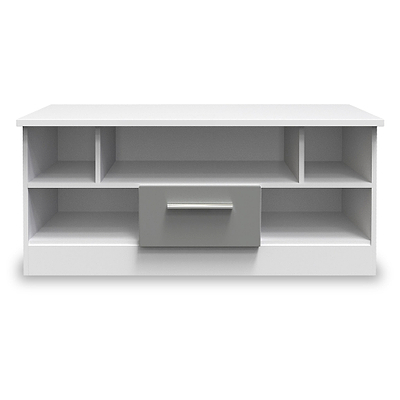 Blakely Grey and White 1 Drawer TV Unit