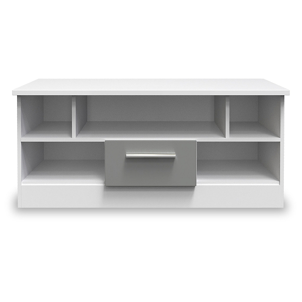 Blakely Grey and White 1 Drawer TV Unit