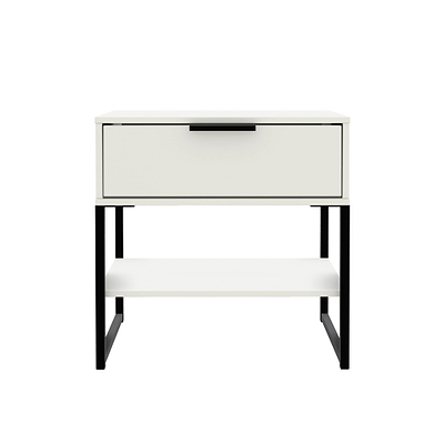 Hudson 1 Drawer with Shelf Side Table