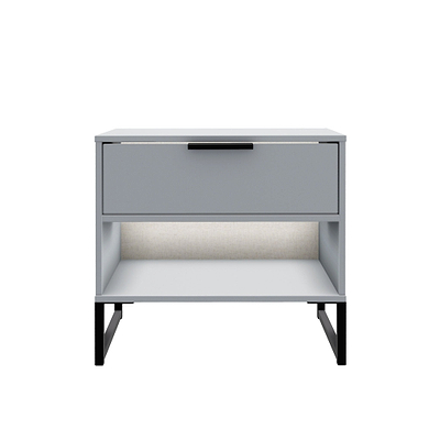Hudson 1 Drawer with Open Shelf Side Table