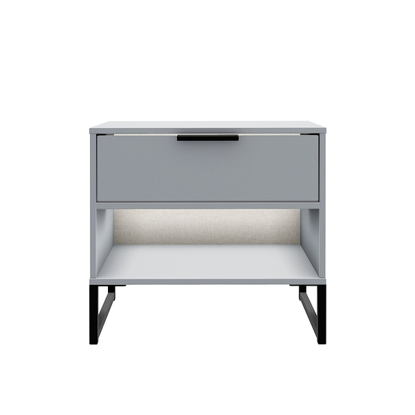 Hudson 1 Drawer with Open Shelf Side Table