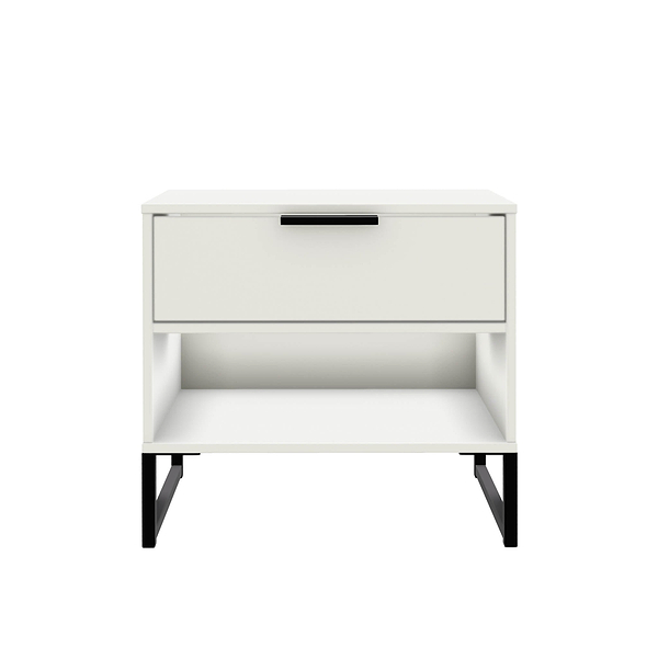 Hudson 1 Drawer with Open Shelf Side Table