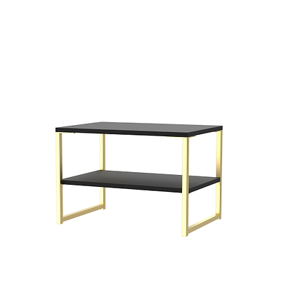 Hudson Lamp Table with Shelf