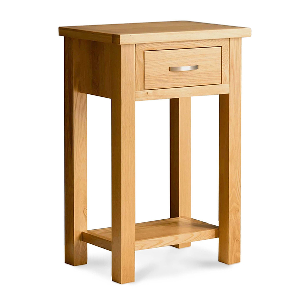 London Oak Telephone Table