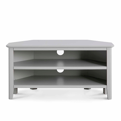 Elgin Grey Corner TV Stand