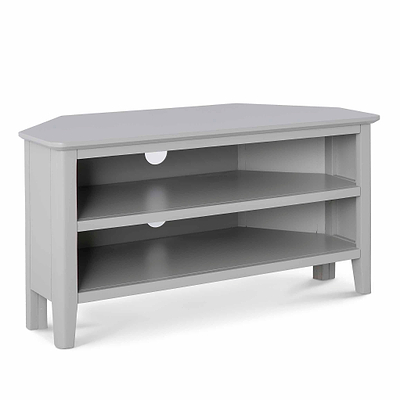 Elgin Grey Corner TV Stand