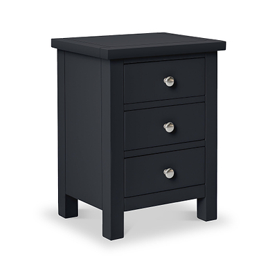 Cornish 3 Drawer Bedside Table