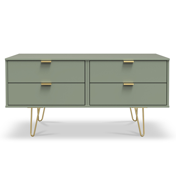 Moreno 4 Drawer Low Storage Unit