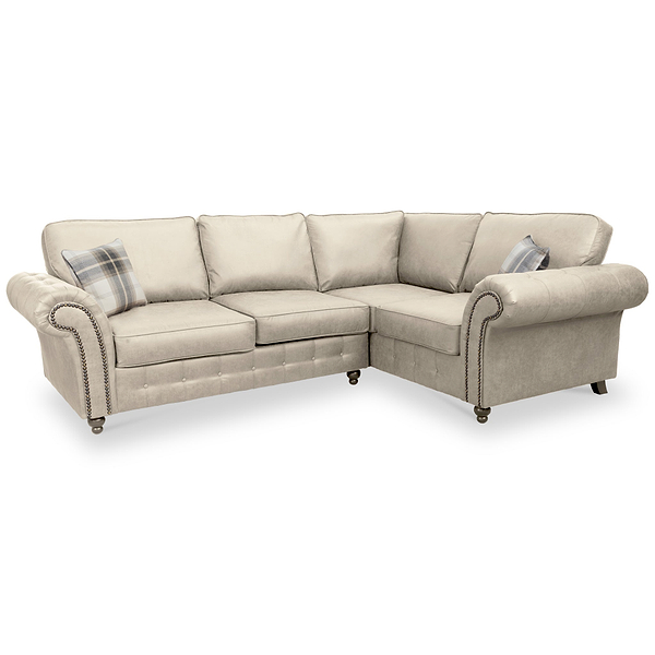 Edward Faux Leather Corner Sofa