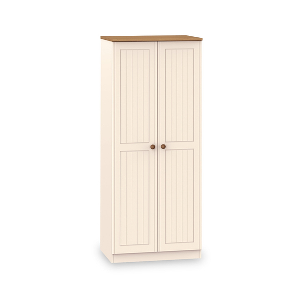 Brixham Cream 2 Door Wardrobe