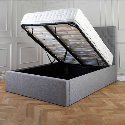 Sutton Upholstered Ottoman Storage Bed Frame