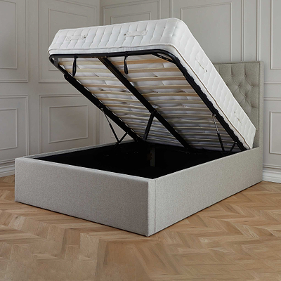 Sutton Upholstered Ottoman Storage Bed Frame