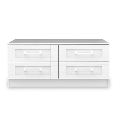 Bellamy 4 Drawer Low Storage Unit