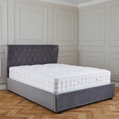 Richmond Velvet Ottoman Storage Bed Frame