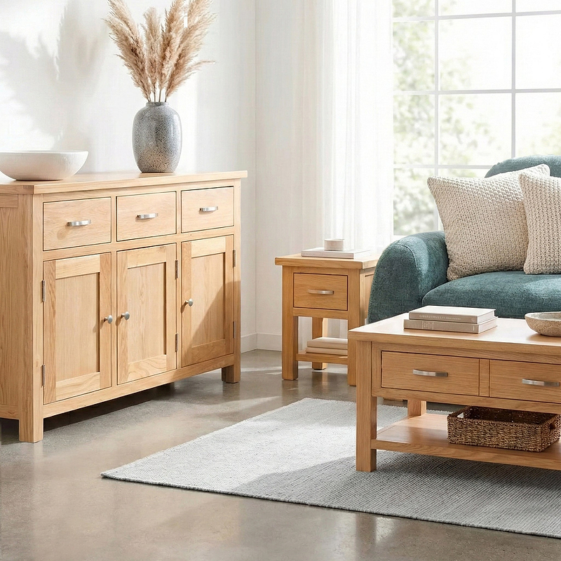 London Oak Sideboard