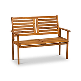 Napoli Acacia 2 Seater Bench from Roseland Furniture
