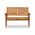 Napoli Acacia 2 Seater Bench from Roseland Furniture