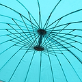 3m Shanghai Cantilever Parasol Blue from Roseland Furniture