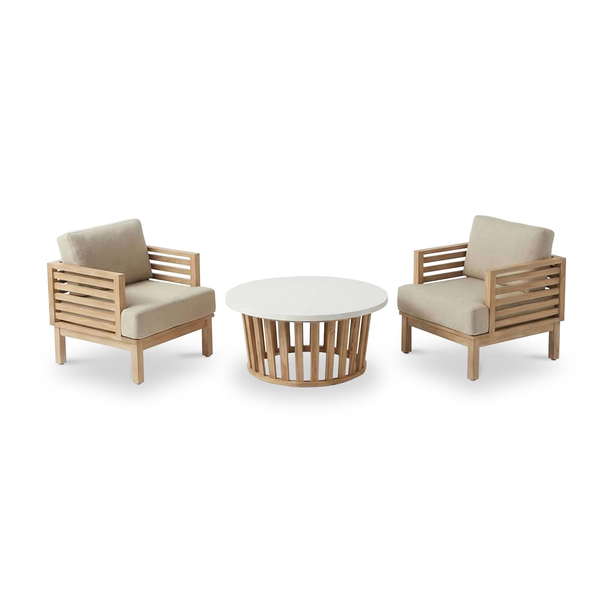 Amira 2 Seater Bistro Set from Roseland Furniture