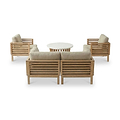 Amira 4 Seater Lounging Set with Coffee Table from Roseland Furniture