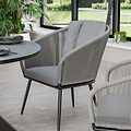 Aspen 120cm Round Table w 4 Aspen Rope Chairs from Roseland Furniture